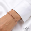 Rose gold bracelet #68641