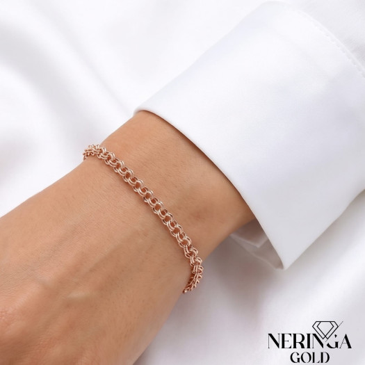 Rose gold bracelet #68640
