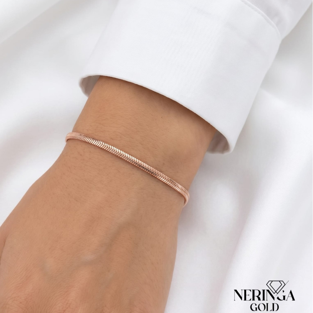 Rose gold bracelet #68647