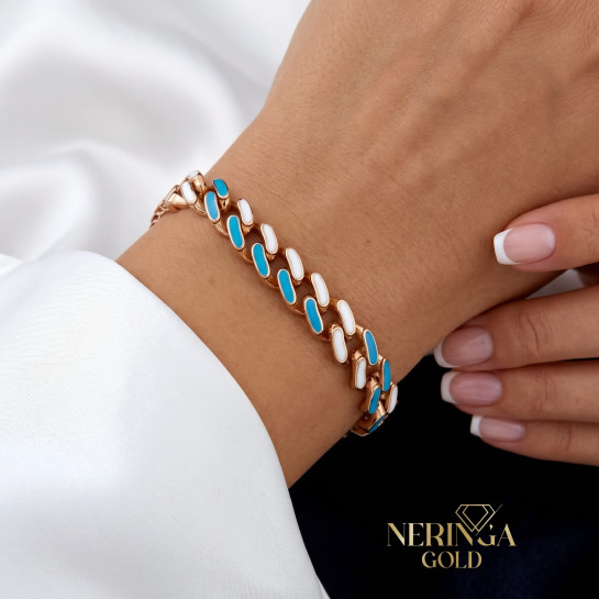 Rose gold bracelet #66701