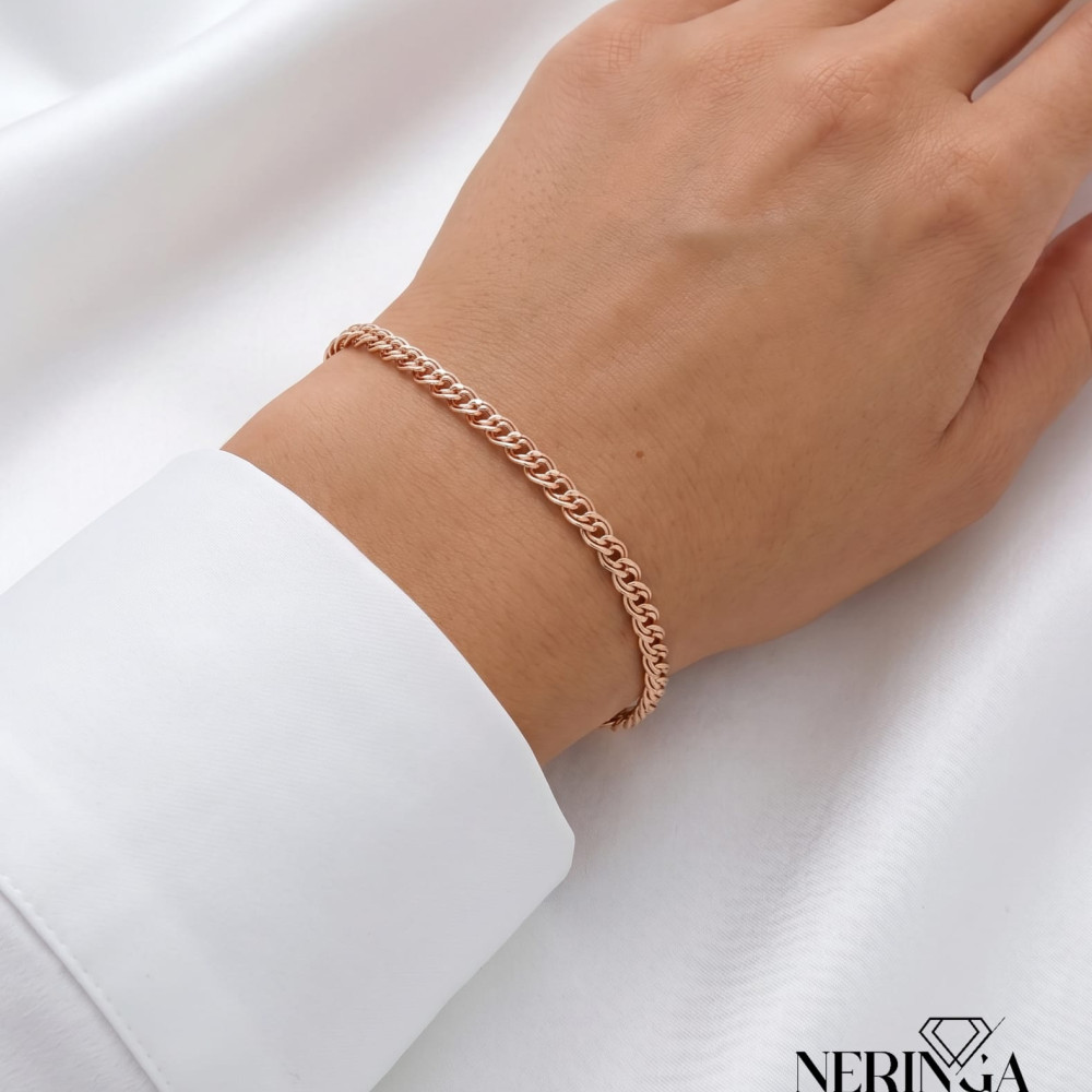 Rose gold bracelet #68644