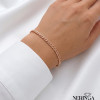 Rose gold bracelet #68644