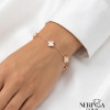 Rose gold bracelet #68545
