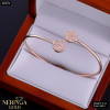 Rose gold hoop bracelet #66678