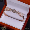 Rose gold hoop bracelet #66664