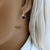 Rose gold english lock earrings #60473 Rose gold english lock earrings #60473