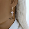 Rose gold english lock earrings #60527 Rose gold english lock earrings #60527