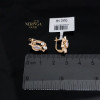 Rose gold english lock earrings #60519 Rose gold english lock earrings #60519