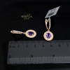 Rose gold english lock earrings #60499 Rose gold english lock earrings #60499