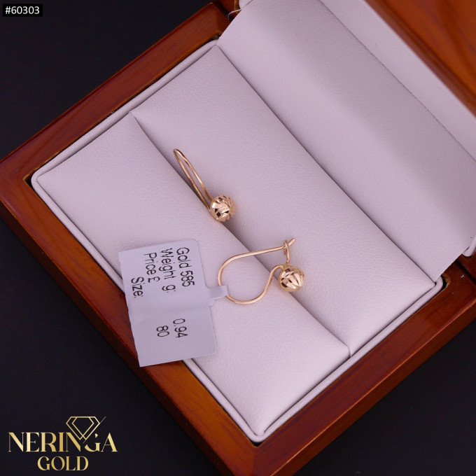 Rose gold earring #60303 Rose gold earring #60303