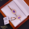 Rose gold english lock earrings #60499 Rose gold english lock earrings #60499