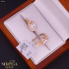 Rose gold english lock earrings #60511 Rose gold english lock earrings #60511