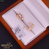 Rose gold english lock earrings #60519 Rose gold english lock earrings #60519