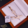 Rose gold english lock earrings #60527 Rose gold english lock earrings #60527