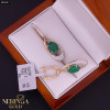 Rose gold english lock earrings #60547 Rose gold english lock earrings #60547