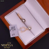 Rose gold english lock earrings #60599 Rose gold english lock earrings #60599