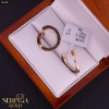 Rose gold english lock earrings #60601 Rose gold english lock earrings #60601
