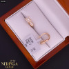 Rose gold english lock earrings #60489 Rose gold english lock earrings #60489