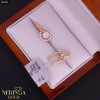 Rose gold english lock earrings #60491 Rose gold english lock earrings #60491