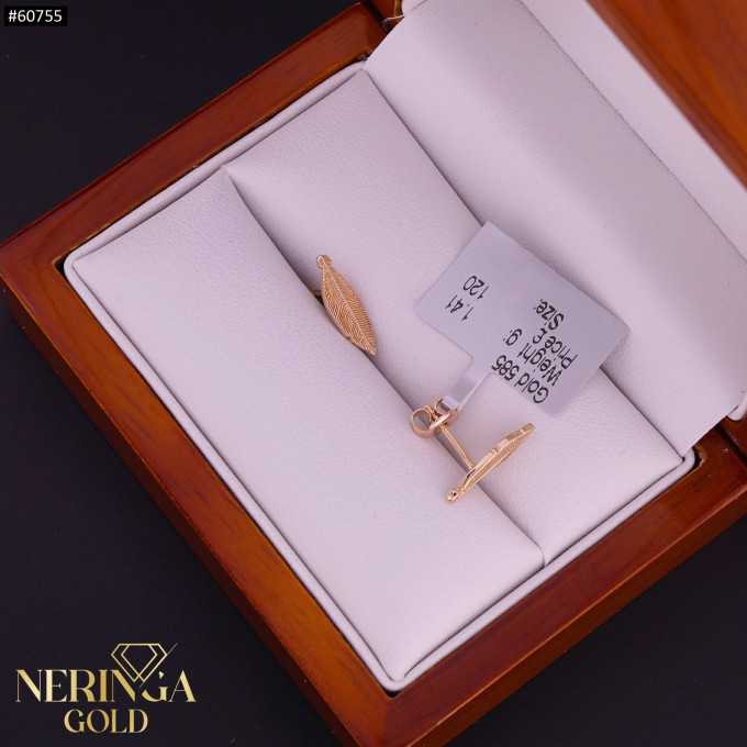 Rose gold stud earrings #60755 Rose gold stud earrings #60755