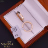 Rose gold hoop earrings #60664 Rose gold hoop earrings #60664