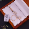 Rose gold hoop earrings #60686 Rose gold hoop earrings #60686