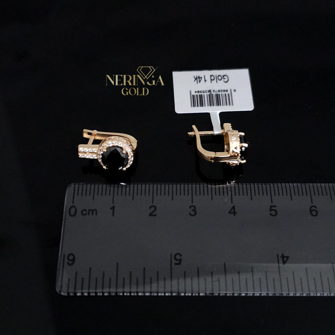 Rose gold english lock earrings #60587 Rose gold english lock earrings #60587
