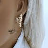 Rose gold english lock earrings #60556 Rose gold english lock earrings #60556