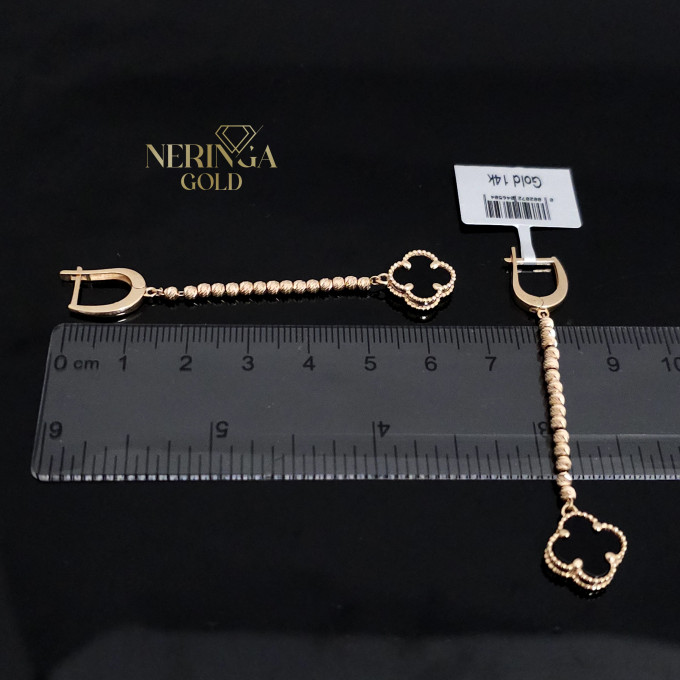Rose gold english lock earrings #60591 Rose gold english lock earrings #60591