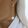 Rose gold english lock earrings #60593 Rose gold english lock earrings #60593