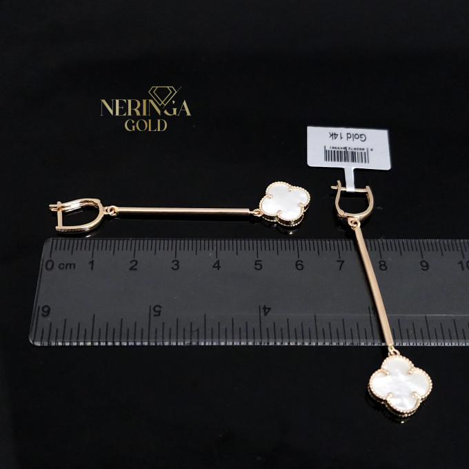 Rose gold english lock earrings #60593 Rose gold english lock earrings #60593