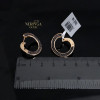Rose gold english lock earrings #60601 Rose gold english lock earrings #60601