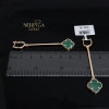 Rose gold english lock earrings #60606 Rose gold english lock earrings #60606
