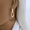 Rose gold english lock earrings #60579 Rose gold english lock earrings #60579