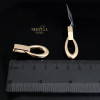 Rose gold english lock earrings #60579 Rose gold english lock earrings #60579