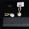 Rose gold english lock earrings #60585 Rose gold english lock earrings #60585