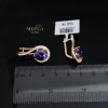 Rose gold english lock earrings #60578 Rose gold english lock earrings #60578