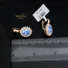 Rose gold english lock earrings #60542 Rose gold english lock earrings #60542
