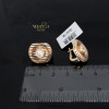 Rose gold english lock earrings #60571 Rose gold english lock earrings #60571