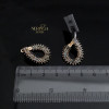 Rose gold english lock earrings #60577 Rose gold english lock earrings #60577
