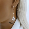 Rose gold english lock earrings #60604 Rose gold english lock earrings #60604