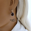 Rose gold english lock earrings #60543 Rose gold english lock earrings #60543