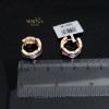 Rose gold hoop earrings #60683 Rose gold hoop earrings #60683