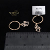 Rose gold hoop earrings #60686 Rose gold hoop earrings #60686