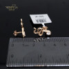 Rose gold stud earrings #60720 Rose gold stud earrings #60720