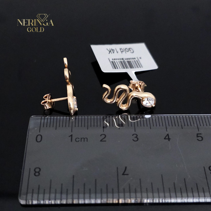 Rose gold stud earrings #60720 Rose gold stud earrings #60720