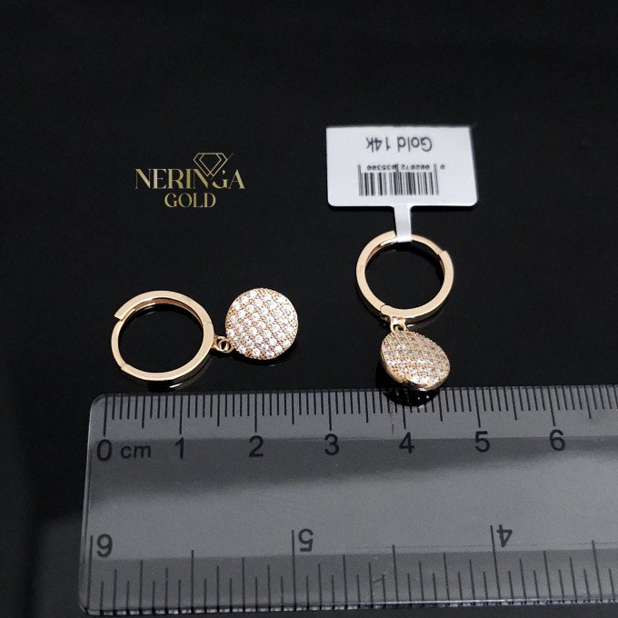 Rose gold earring #60646 Rose gold earring #60646
