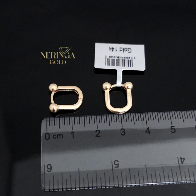 Rose gold earring #60627 Rose gold earring #60627