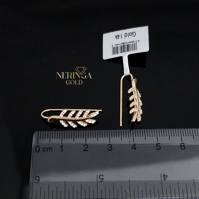 Rose gold earring #60651 Rose gold earring #60651