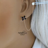 Rose gold earring #60631 Rose gold earring #60631